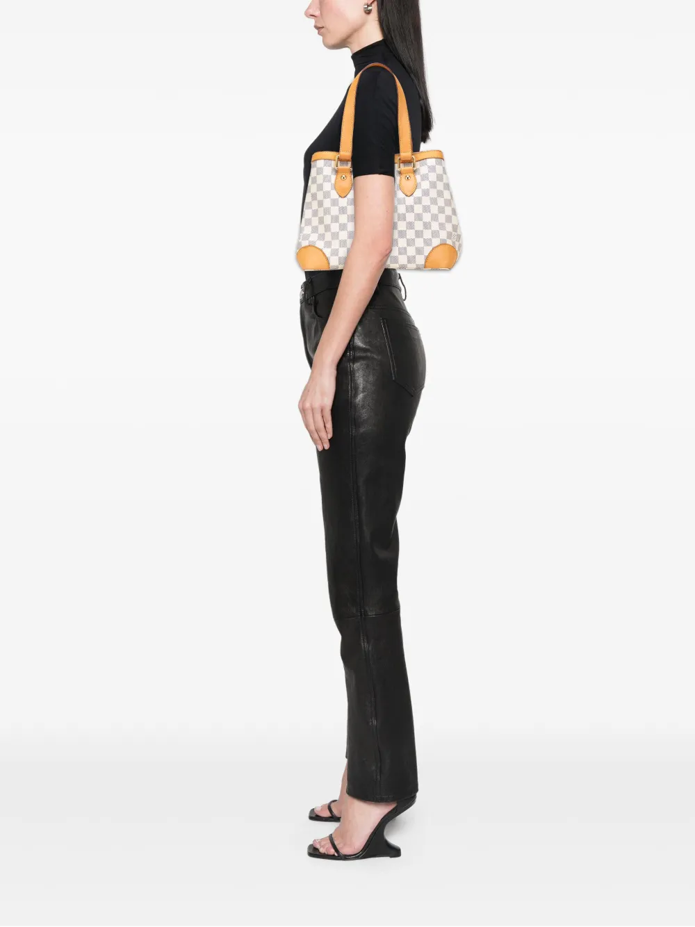 Louis Vuitton Pre-Owned 2009 Damier Azur Hampstead PM tote bag | Pre-Owned | Image 2