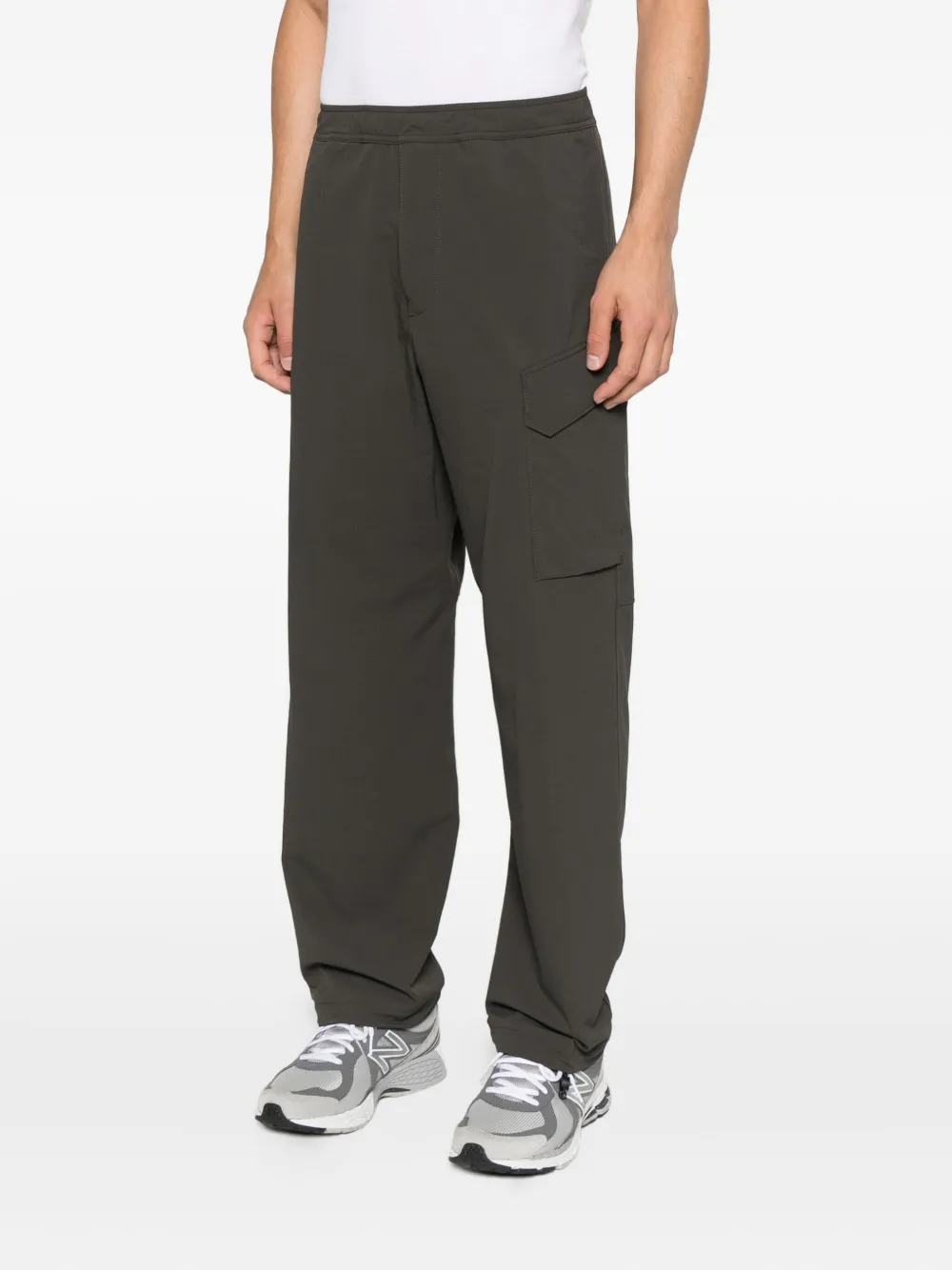 Stone Island Trainingsbroek met elastische tailleband Grijs