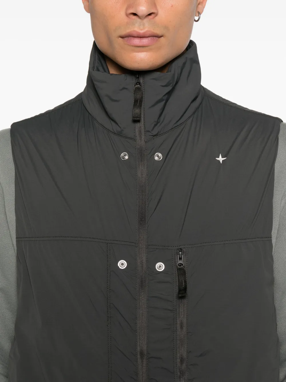 Stone Island Bodywarmer Grijs