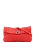 Bottega Veneta Pre-Owned 2012-2025 Mini Nappa Intrecciato Turn Lock crossbody bag - Red