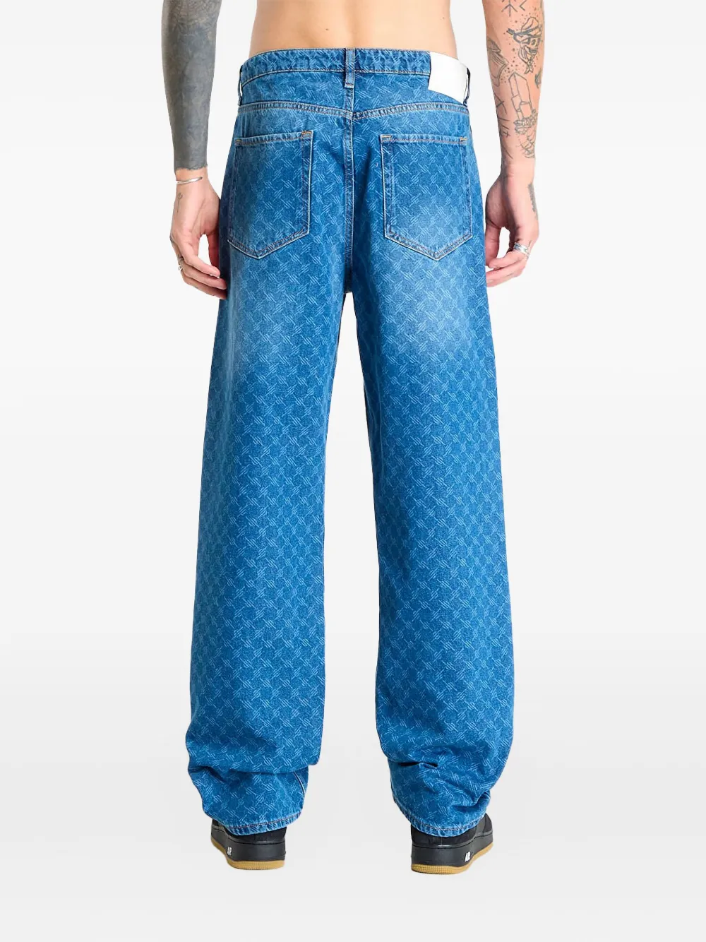 Daily Paper Katoenen jeans - Blauw