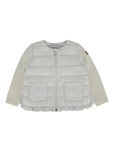 Moncler Enfant quilted cardigan