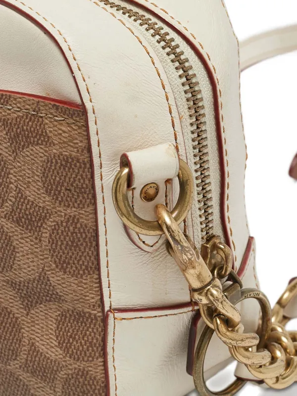COACH ボディバッグ ブラウン ホワイト 楽天市場】コーチ バッグ メンズ ボディバッグ アウトレット ブラウン