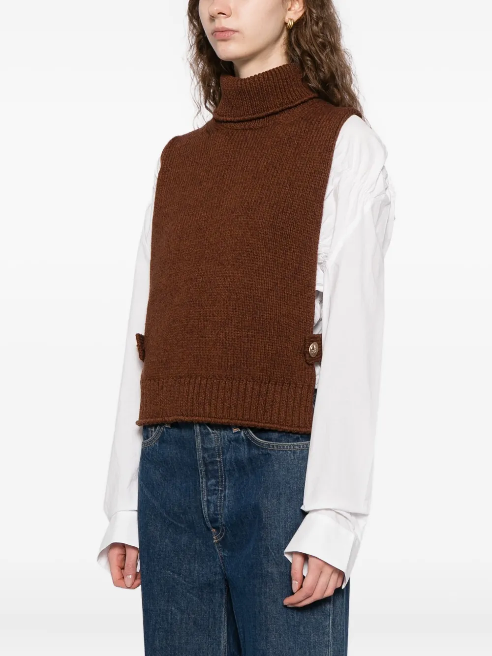 Barrie Logo-button Top In Brown