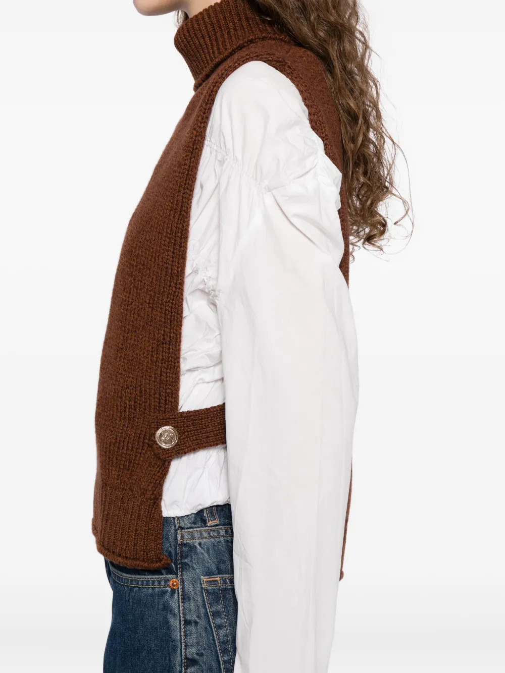 Barrie Logo-button Top In Brown