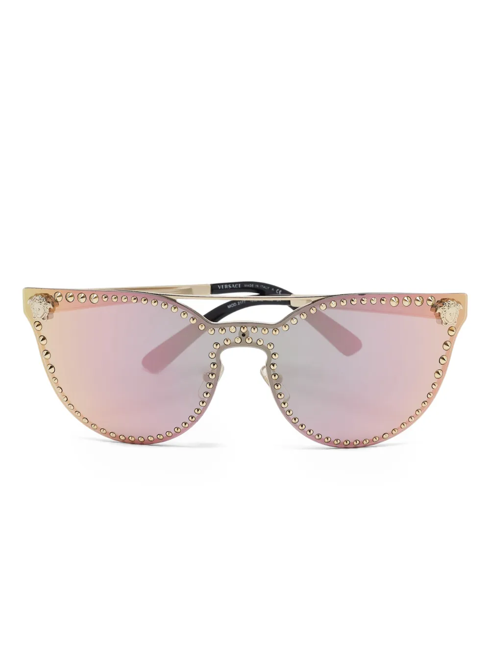 Versace Pre-Owned Occhiali da sole Medusa Head - Oro