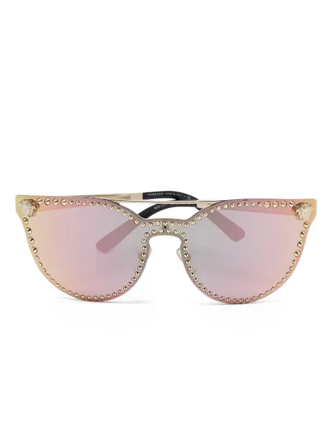 Versace Pre-Owned Medusa Head studded sunglasses