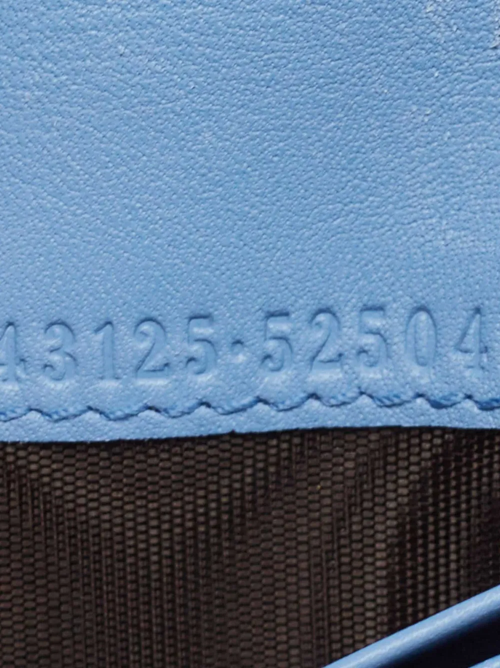 GUCCI Pre-owned Gg Marmont Wallet In Blue