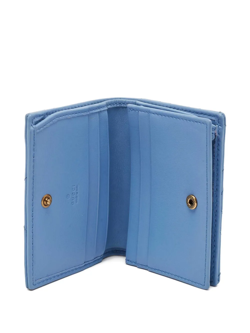 GUCCI Pre-owned Gg Marmont Wallet In Blue