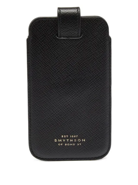 Smythson leather phone cover
