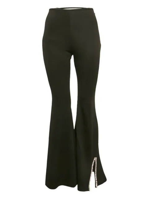 AREA crystal-embellished trousers