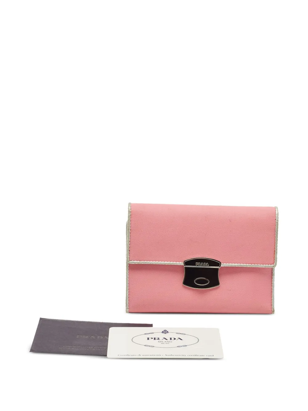 Prada Pre-Owned leather wallet | Pink | Image 1
