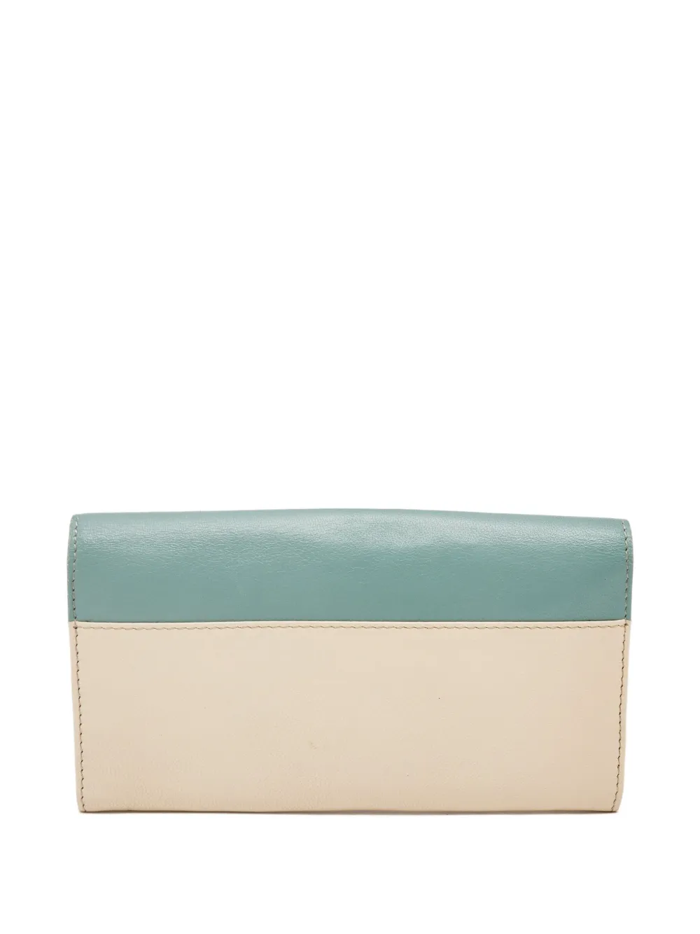 Chloé Pre-Owned cartera de piel con diseño color block | Image 2