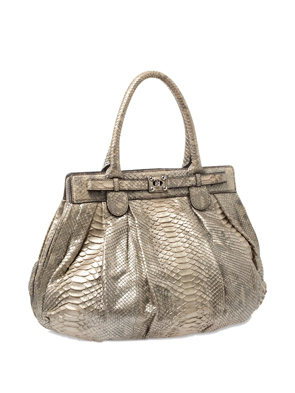 Zagliani 2000s python puffy bag | Image 2