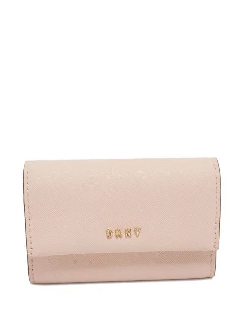DKNY logo-lettering wallet