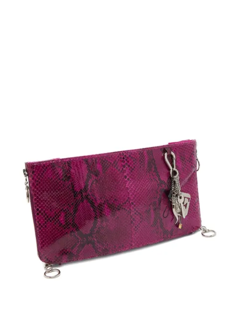 Gianfranco Ferré charm-detail clutch bag
