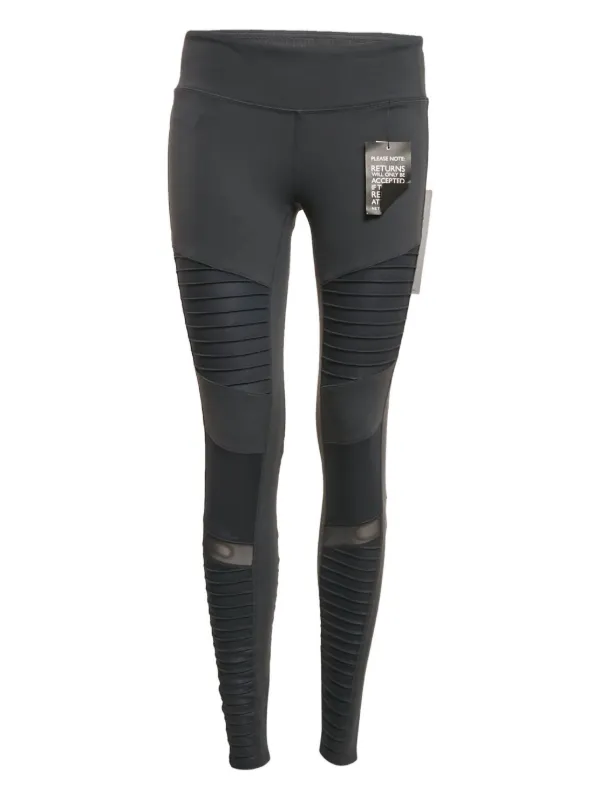 Alo Yoga メッシュパネル レギンス | ブラック | FARFETCH JP