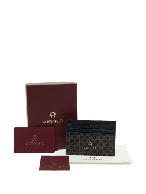 Aigner Vintage tarjetero con monograma 2020