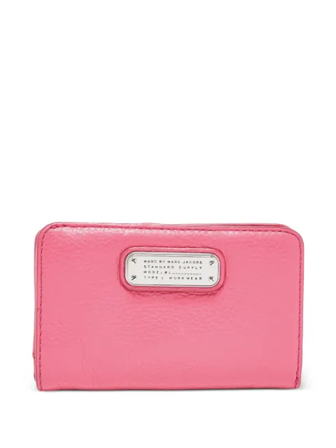 Marc By Marc Jacobs logo-plaque leather wallet