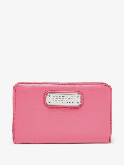 Marc By Marc Jacobs logo-plaque leather wallet