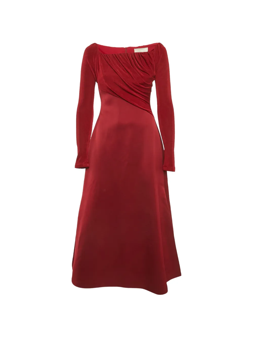 CHATS BY C.DAM off-shoulder dress - Rosso