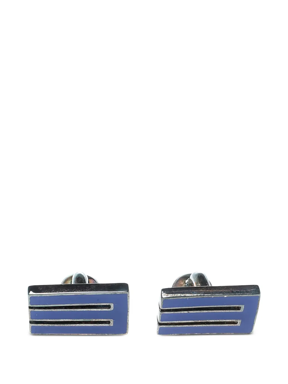 Pre-owned Etro 157518 Blue In Silver