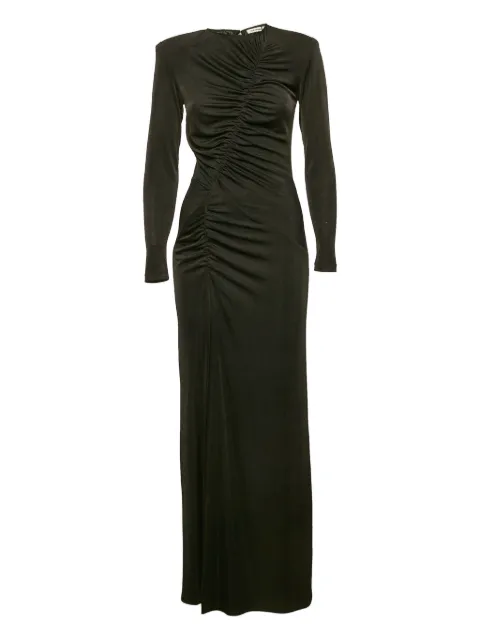 The New Arrivals Ilkyaz Ozel ruched maxi dress