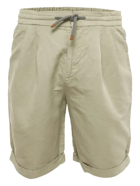 Brunello Cucinelli pleated drawstring shorts