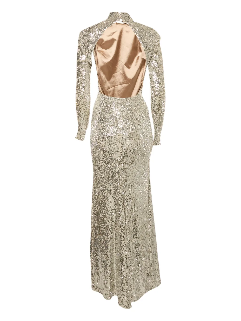 The New Arrivals Ilkyaz Ozel 2020 jurk met pailletten - Zilver