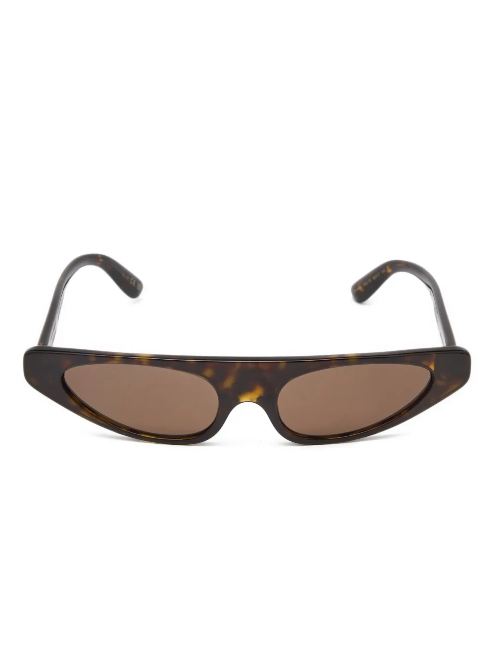 Dolce & Gabbana Pre-Owned Occhiali da sole cat-eye - Marrone