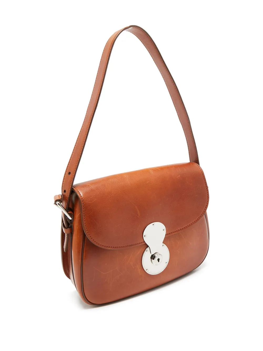 POLO RALPH LAUREN VINTAGE Pre-owned 2000 Ricky Crossbody Bag In Brown