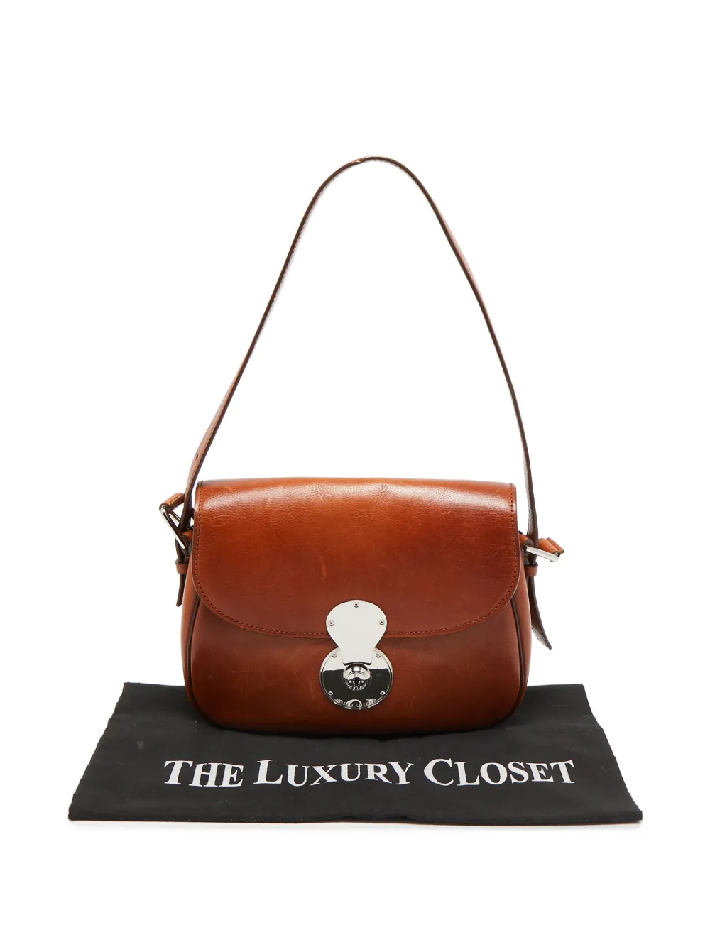 POLO RALPH LAUREN VINTAGE Pre-owned 2000 Ricky Crossbody Bag In Brown