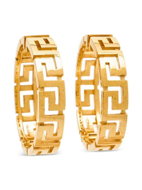 Versace Pre-Owned arracadas Greca