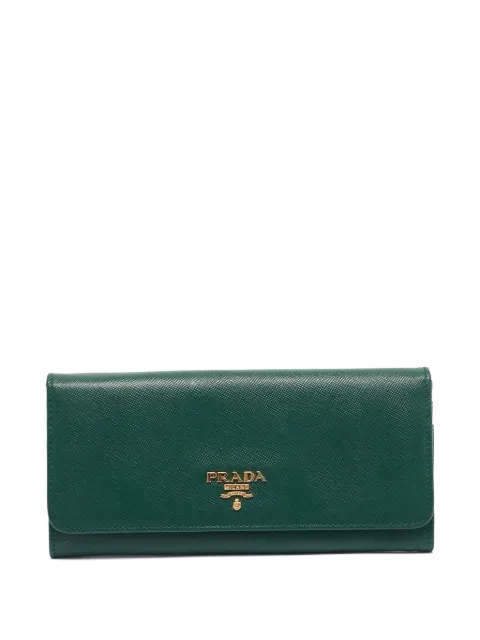 Prada Pre-Owned Continental flap wallet