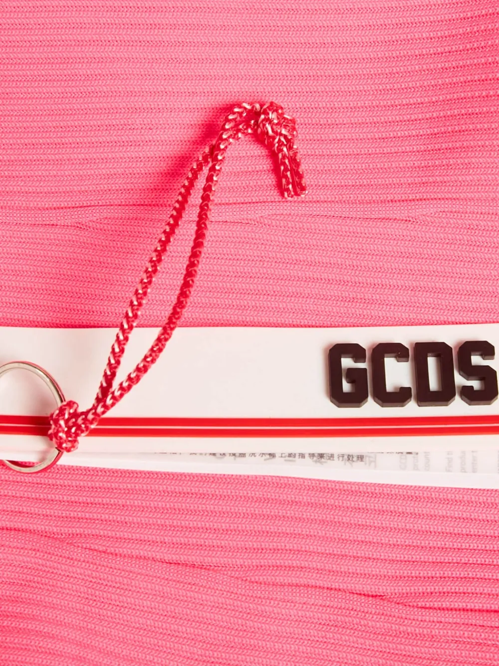 GCDS shorts de canalé con logo | Image 2