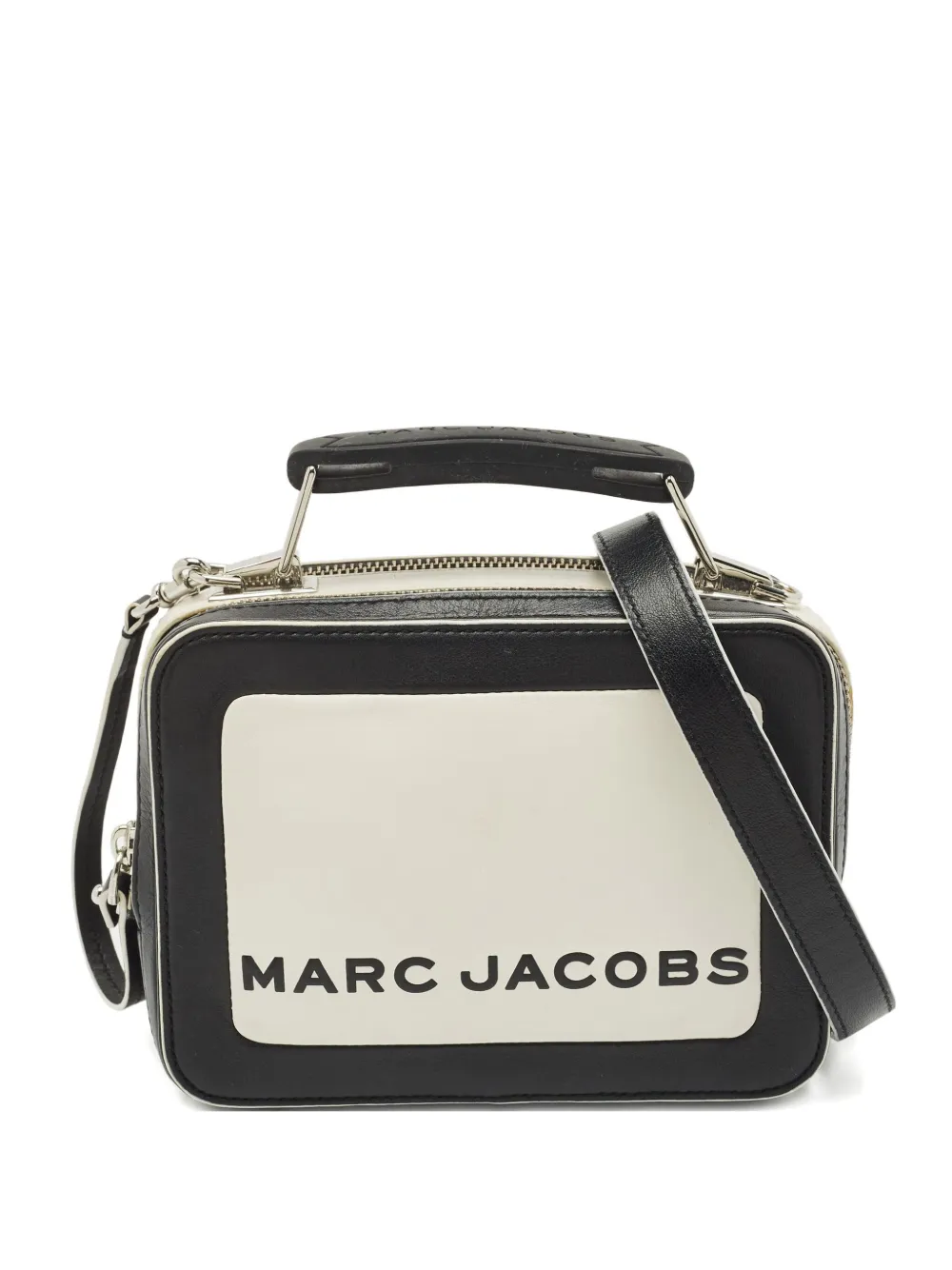 Pre-owned Marc Jacobs The Box 20 Tote Bag In Black