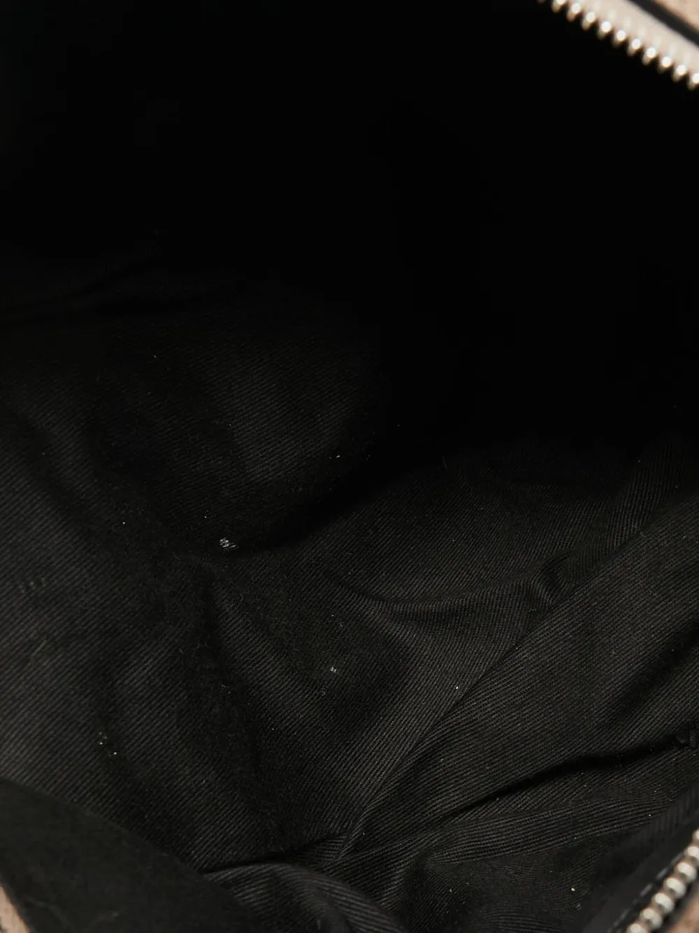 Pre-owned Jw Anderson Leather One-shoulder Backpack In Neutral