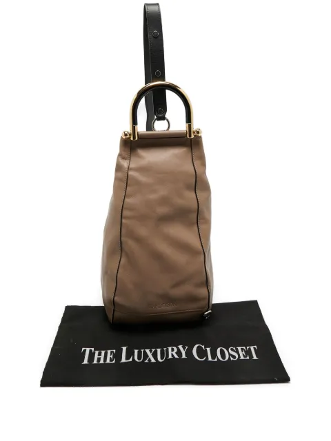 JW Anderson leather one-shoulder backpack