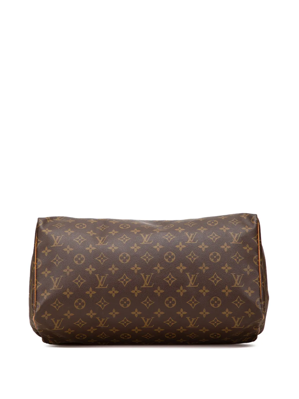 Pre-owned Louis Vuitton 1992 Monogram Speedy 40 Boston Bag In Brown