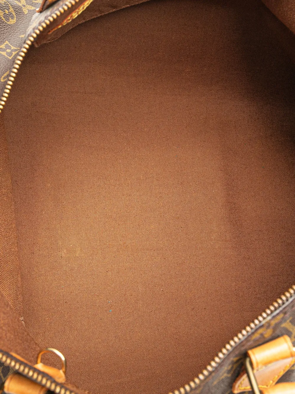 Pre-owned Louis Vuitton 1992 Monogram Speedy 40 Boston Bag In Brown