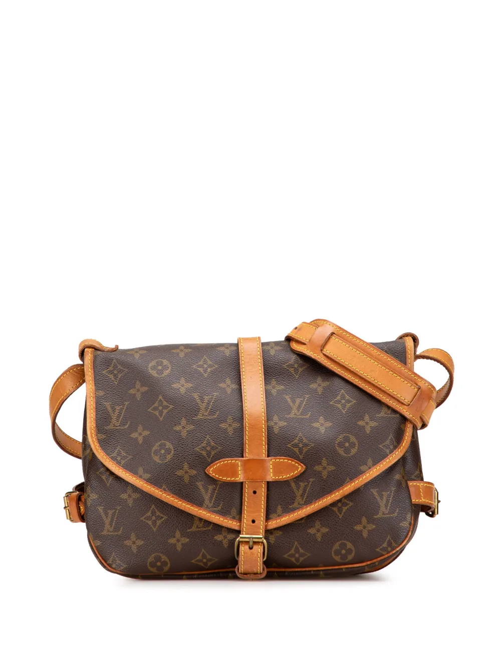 Louis Vuitton Pre-Owned 1992 Monogram Saumur 30 crossbody bag | Brown | Image 1