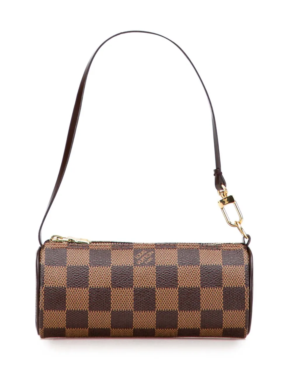 Louis Vuitton Pre-Owned 1990-2010 ダミエ エベヌ パピヨン ポシェット ハンドバッグ - ブラウン Louis Vuitton Pre-Owned 1990-2010 ダミエ エベヌ パピヨン ポシェット ハンドバッグ - ブラウン