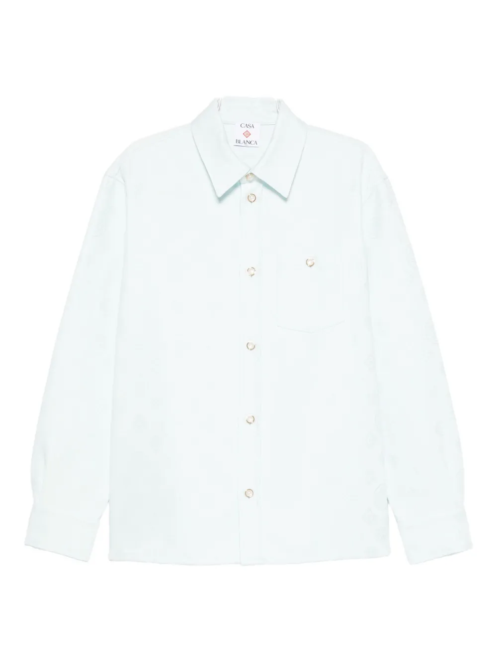 Casablanca cotton shirt - Blu