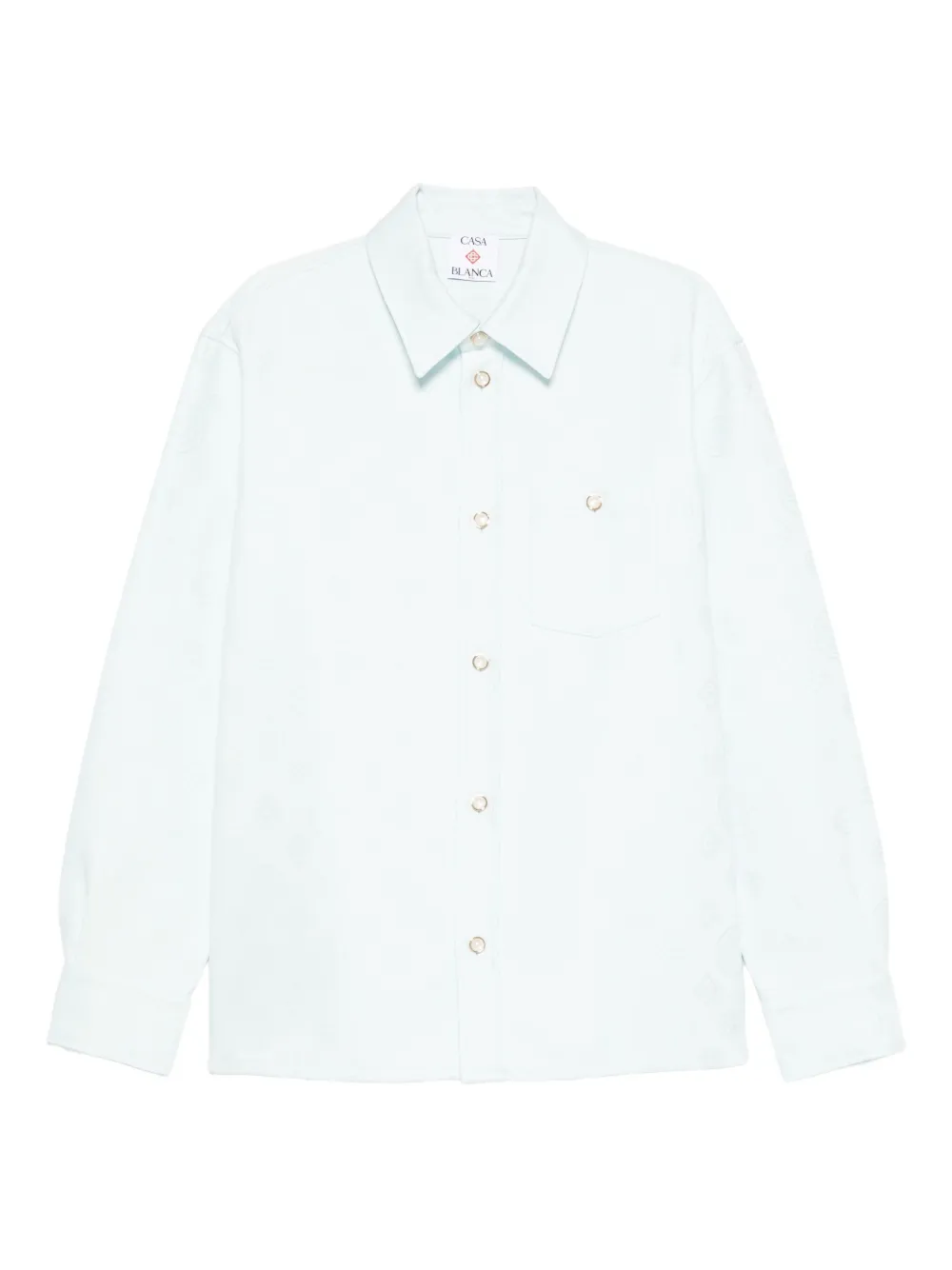 Casablanca cotton shirt – Blue