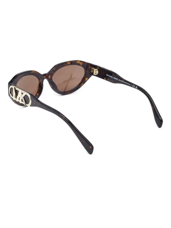 Michael Kors Vintage 2020 geometric-frame Sunglasses | Brown  display picture 1