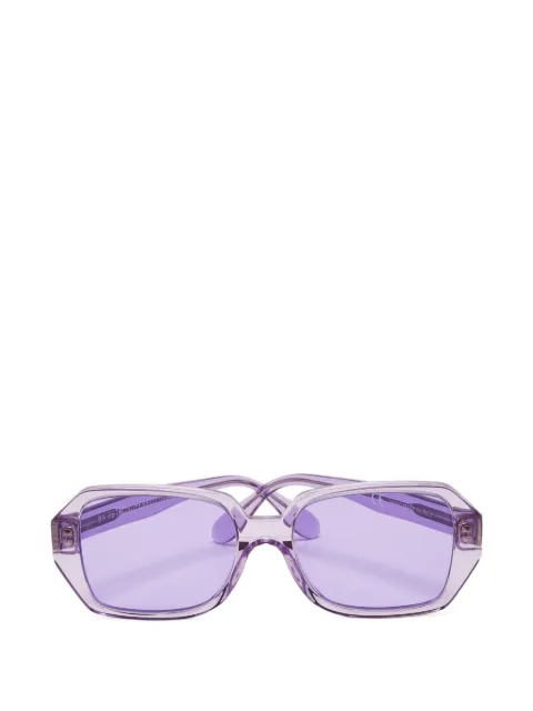 Le Specs Petit Panthere frame oval sunglasses