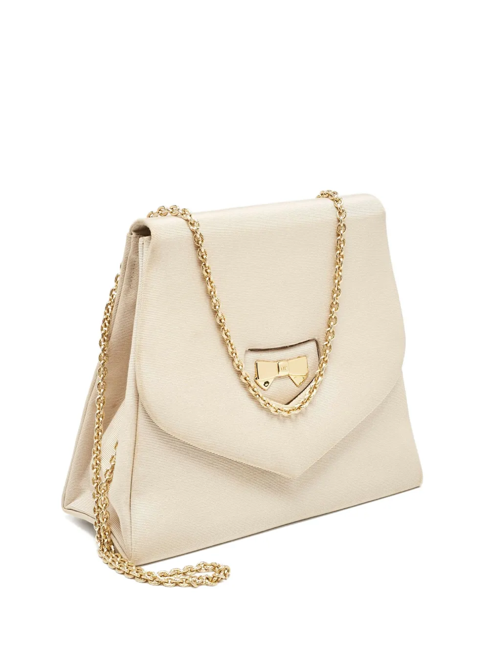 Nina Ricci Pre-Owned Schultertasche mit Kettenriemen - Nude