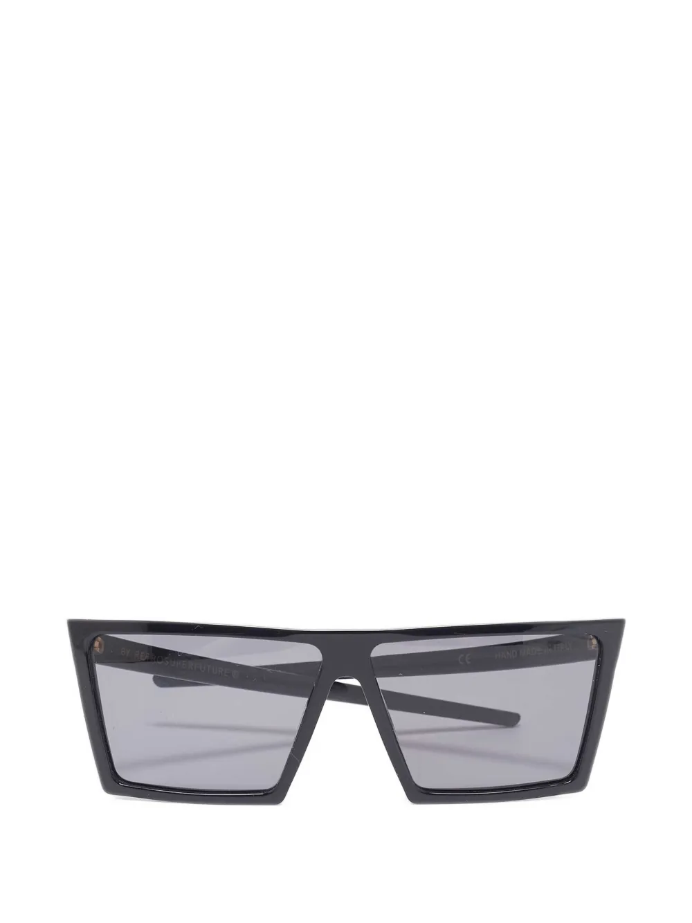 Retrosuperfuture geometric rectangle sunglasses | Black | Image 1