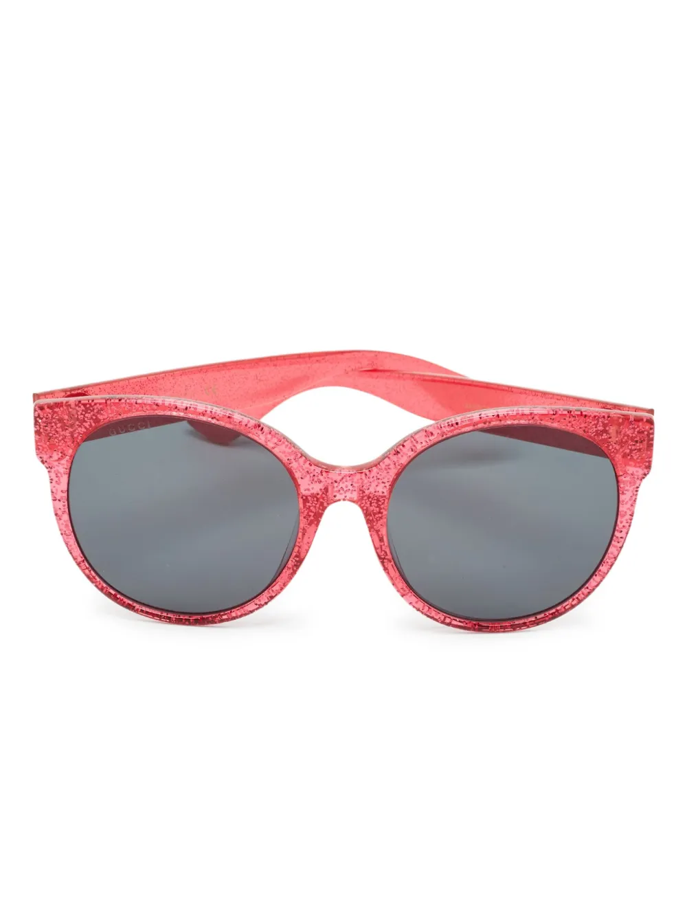 Gucci Pre-Owned Occhiali da sole tondi - Rosa