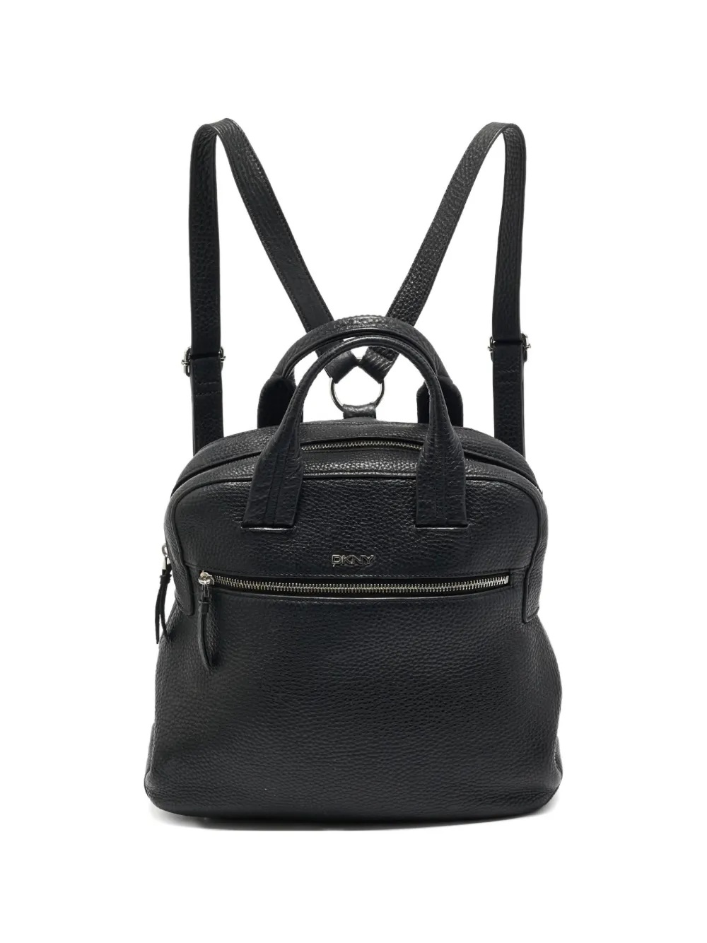 DKNY Vintage leather backpack - Nero